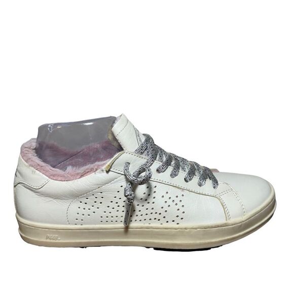 Women’s P448 athletics sneakers size 7.5 pink fur - Picture 1 of 5